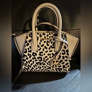 Michael Kors small cheetah crossbody